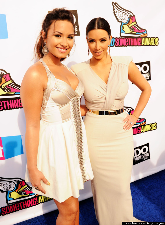 kim kardashian demi lovato