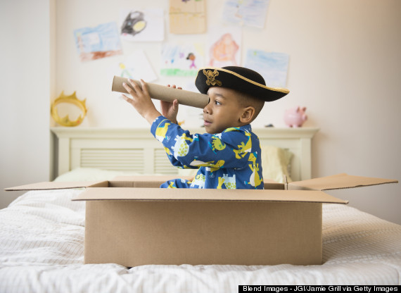 child playing alone