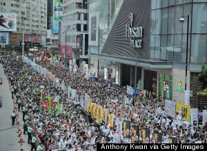 hong kong july 1st 2014