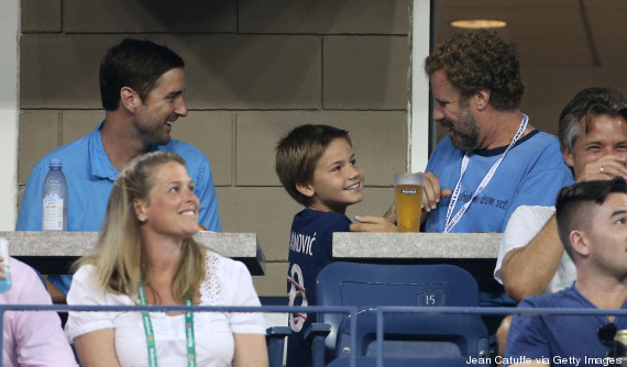 Estos famosos aman el tenis y se divierten como niños en el US Open ...