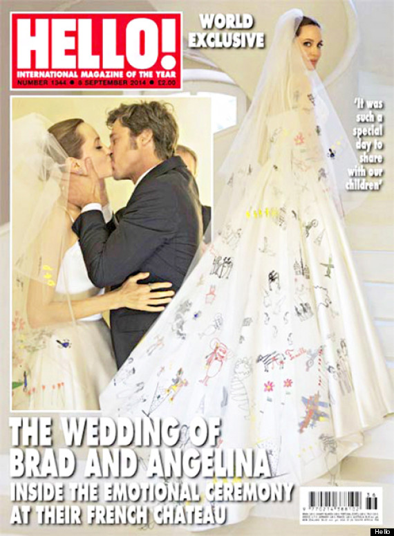 Angelina Jolie's Wedding Dress Revealed On The Cover Of People Magazine