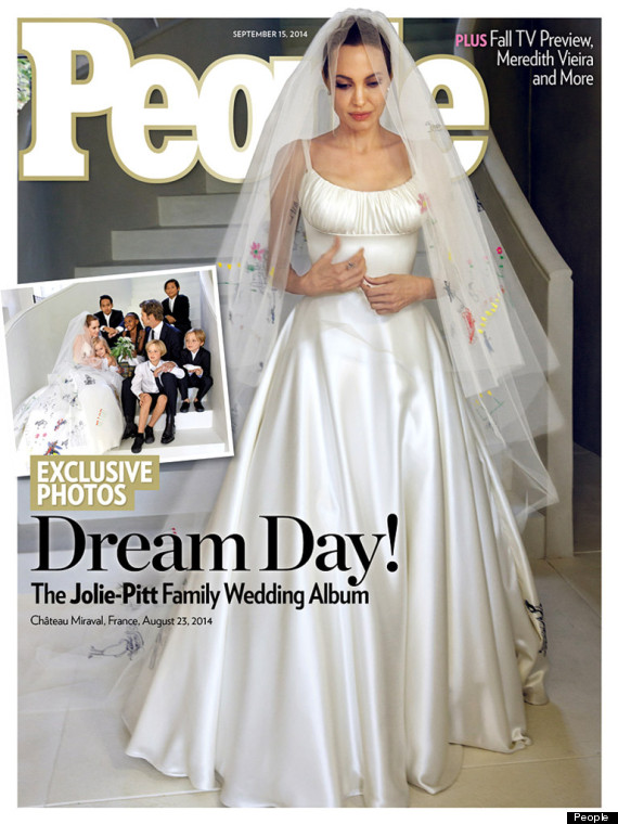 angelina jolie wedding dress