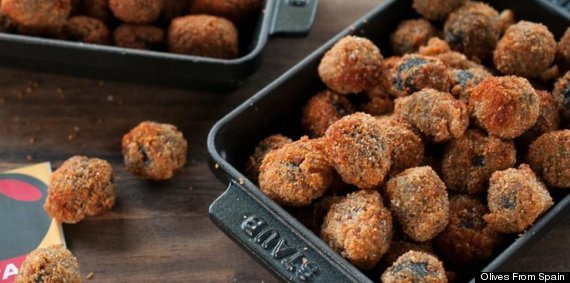 fried olives