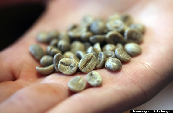 green coffee beans