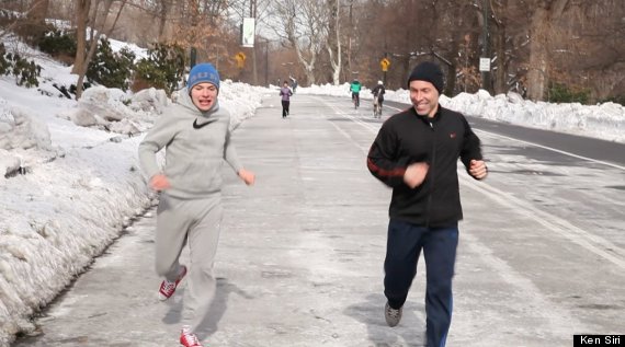 ken and alex running