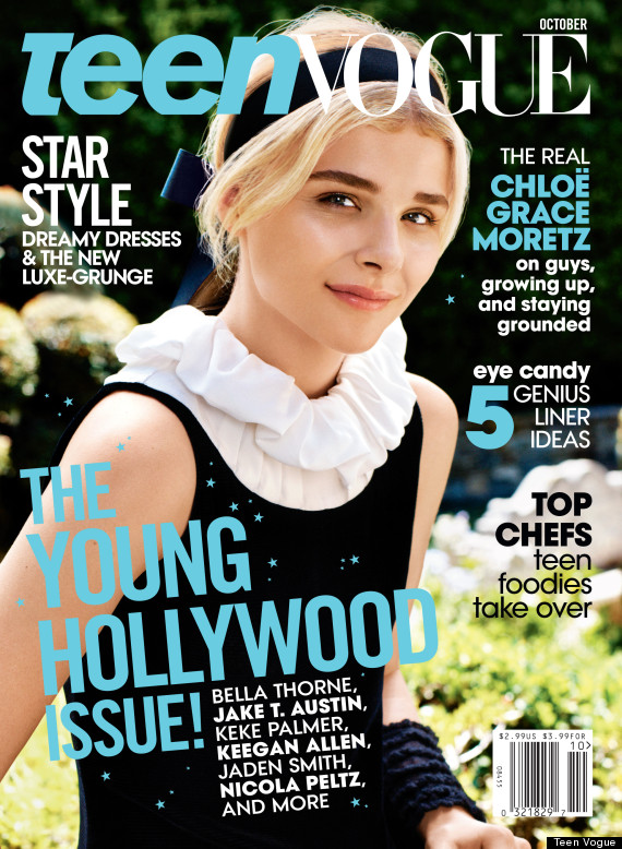 17-year-old actress Chloë Grace Moretz tackles grown-up issues