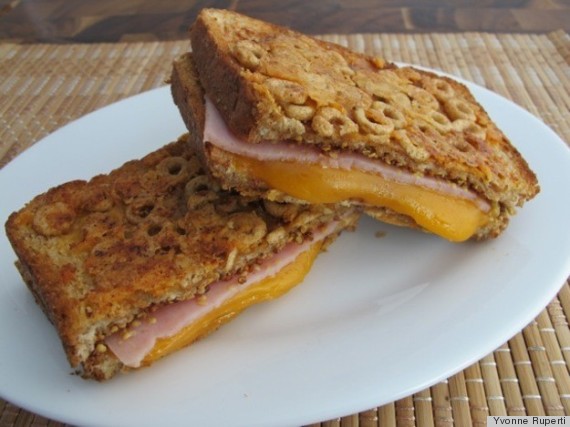 cereal sandwhich
