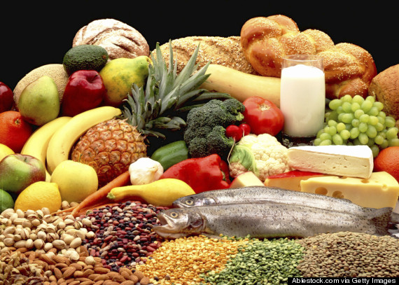 food grains and fruits