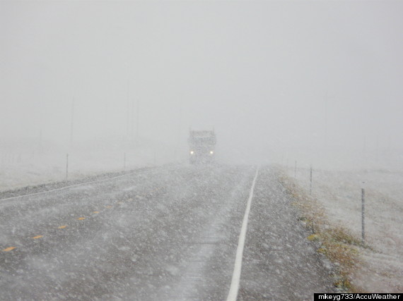 snow montana road