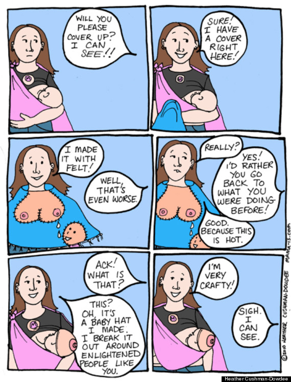 Breastfeeding Porn Comics - Hilarious Comic Has The Perfect Response To People Who Try ...