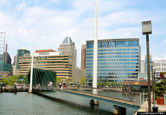 bridges inner harbor baltimore