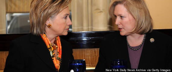 kirsten gillibrand hillary clinton