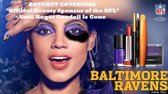 baltimore ravens covergirl