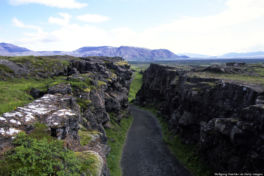 As If You Needed Another Reason To Visit Iceland Now, Check Out This Above Ground Tectonic Plate | HuffPost Life