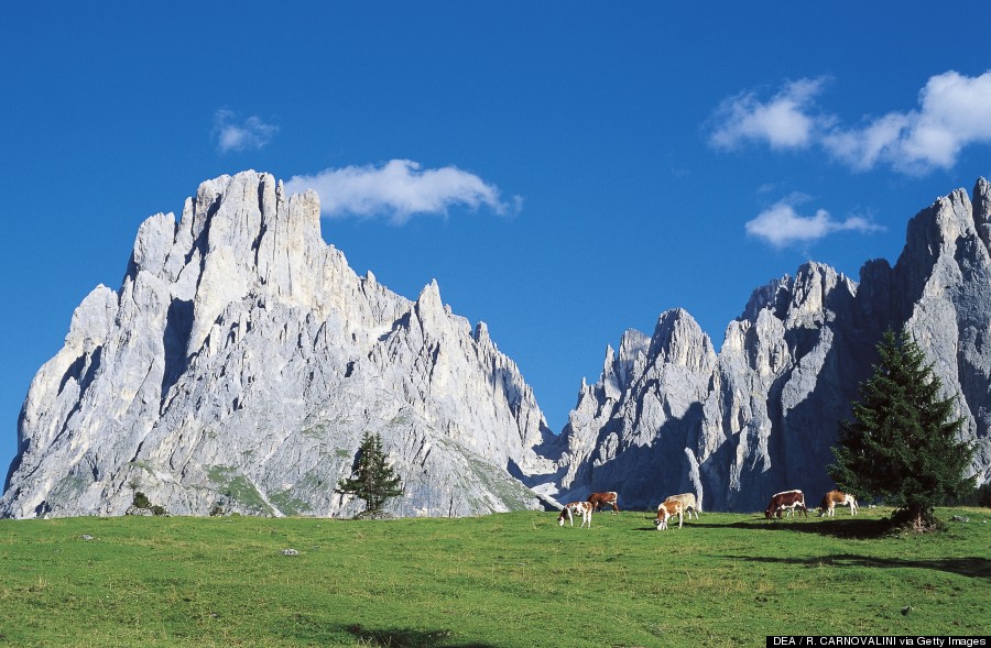 the dolomites