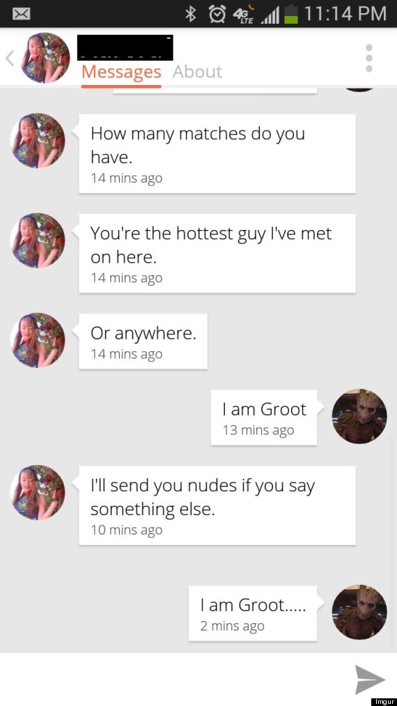 groot tinder