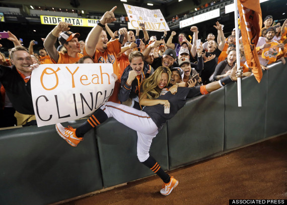 The Orioles Celebrated Their Division Title With A Ridiculous Amount Of Pies