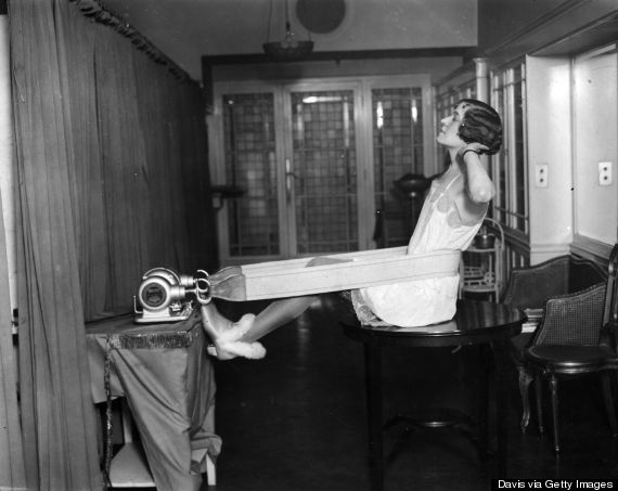 woman exercising 1920s