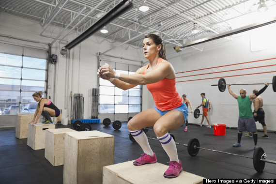 woman crossfit