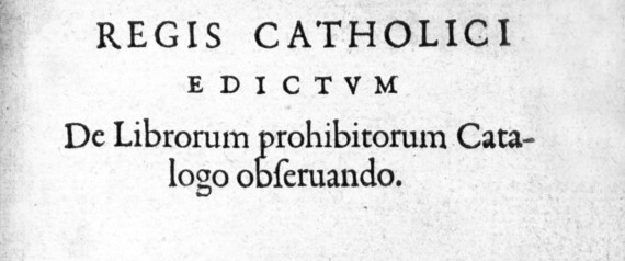 index librorum prohibitorum