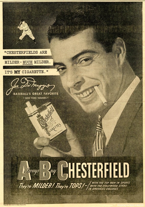 advertising cigarette