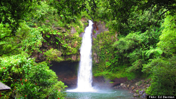 fiji waterfalls