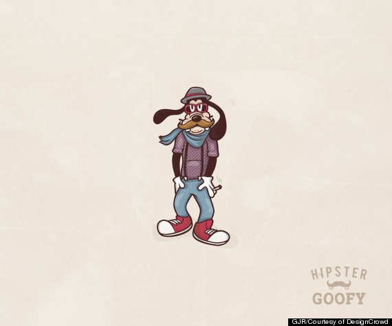 hipster goofy