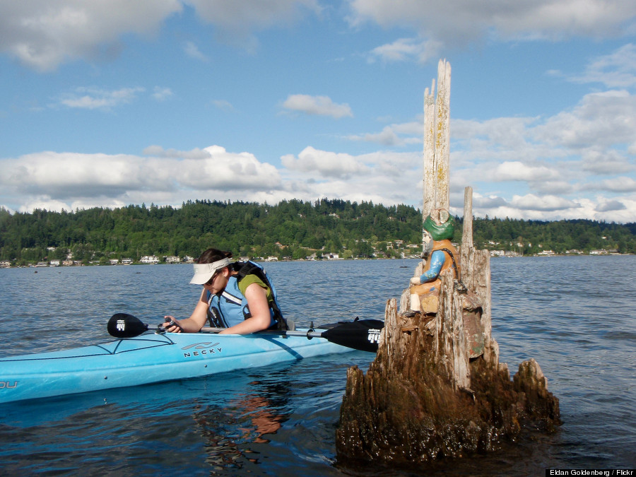 kayak geocache