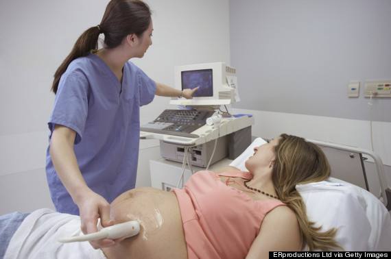 getting an ultrasound