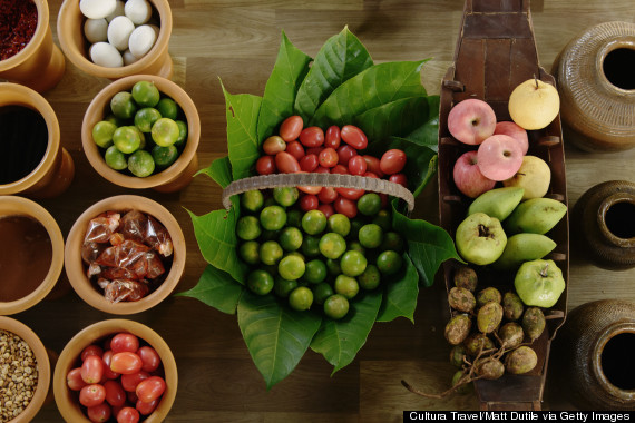 exotic fruit bowl