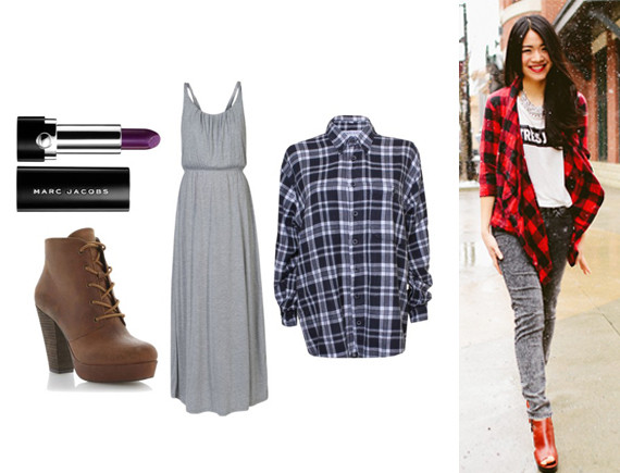 Three ways to wear a flannel shirt - Say Yes