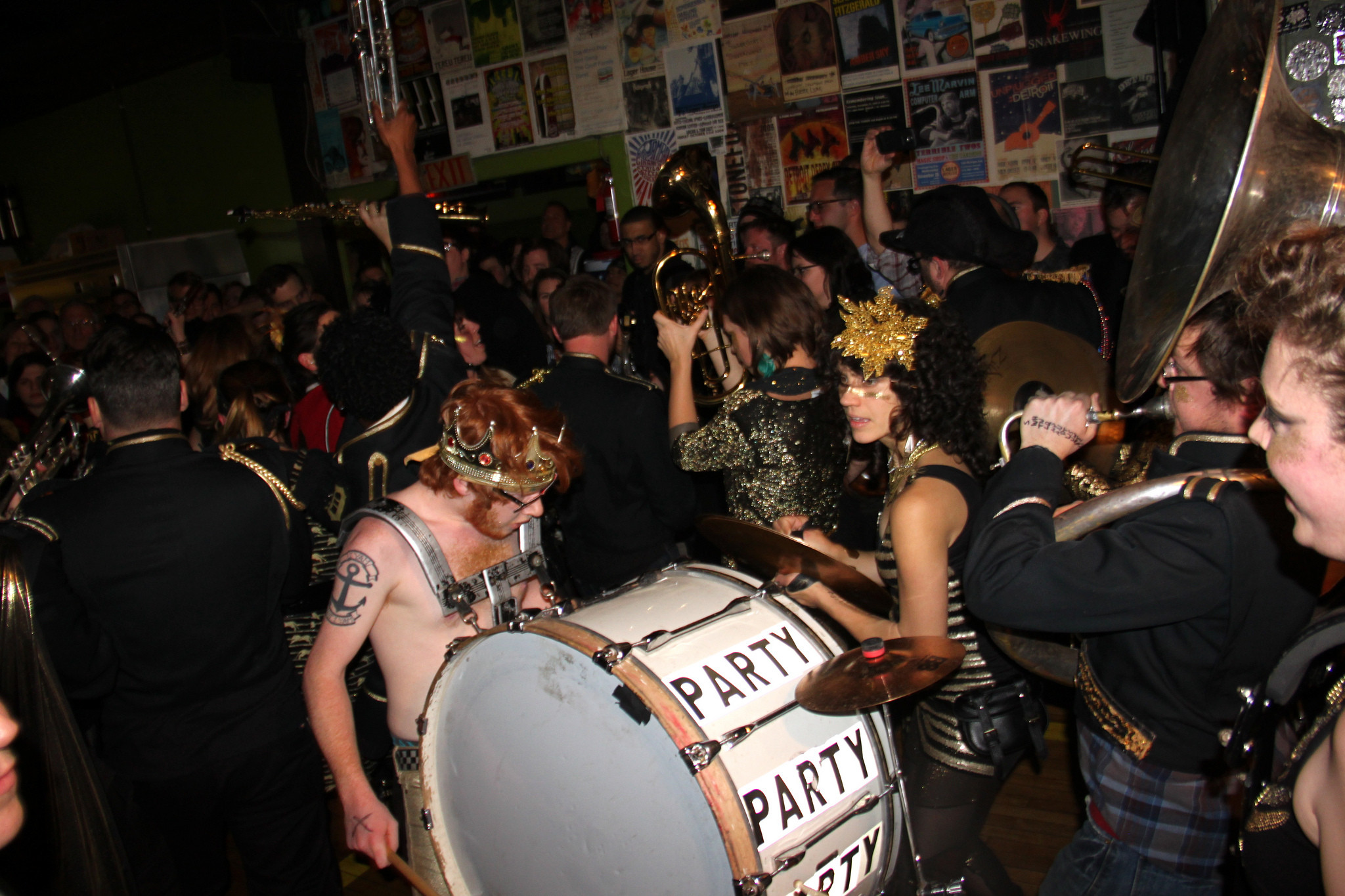 detroit party marching band