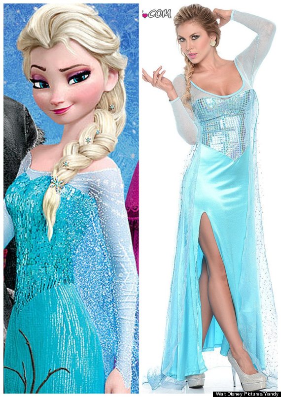 sexy elsa halloween