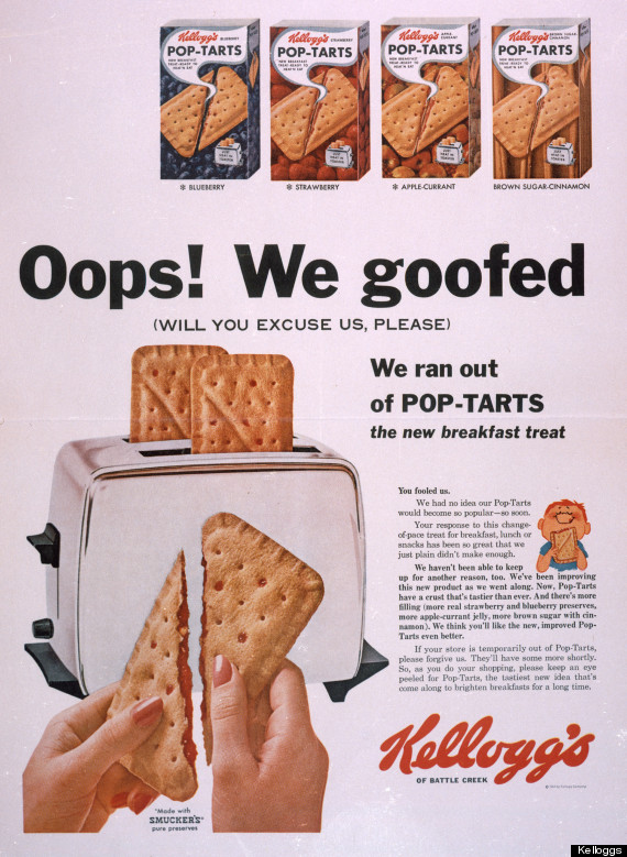 1964 : Kellogg's Pop Tarts Unleashed on Cleveland, Instant Hit – Day by Day