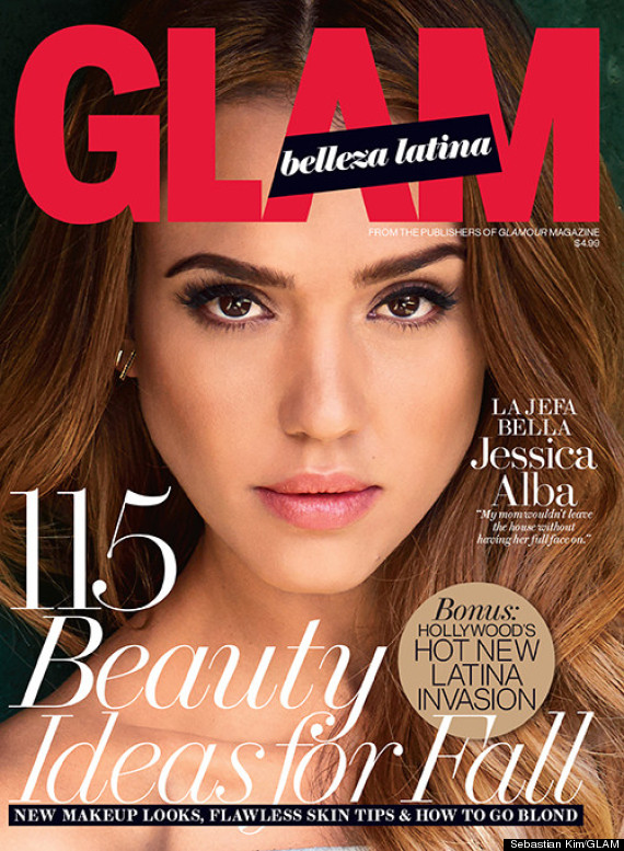 jessica alba glam