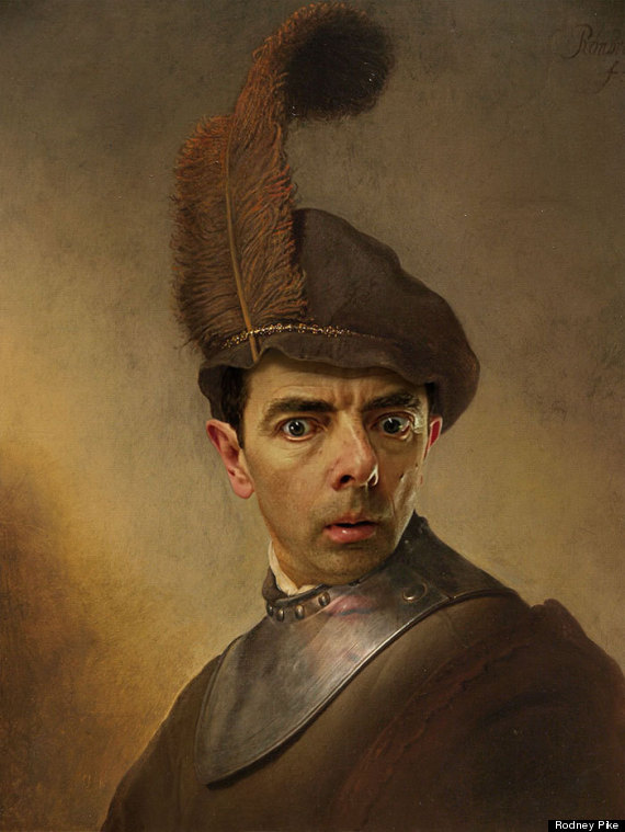 mr bean feather