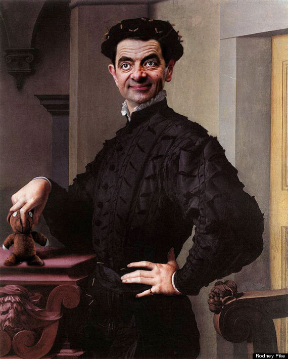 mr bean side post