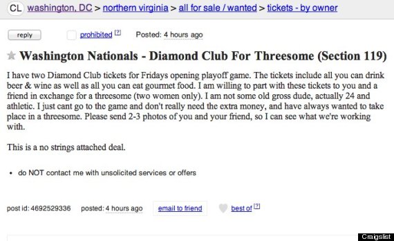 nationals craigslist