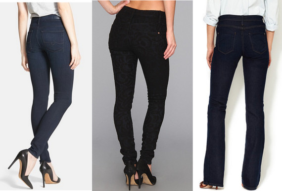 best jean styles for wide hips and flat butt