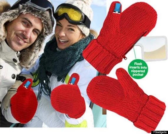 flask mitten