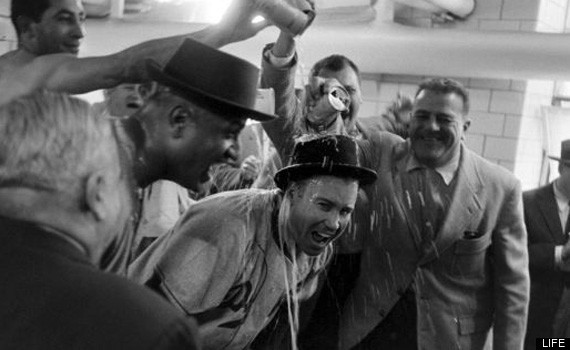  Brooklyn Dodgers 1955 World Series Celebration photo