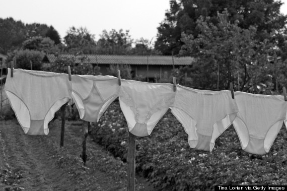 underwear laundry vintage
