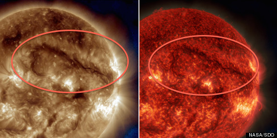 nasa solar filament