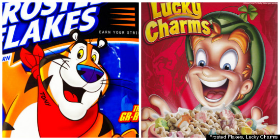 cereal mascots