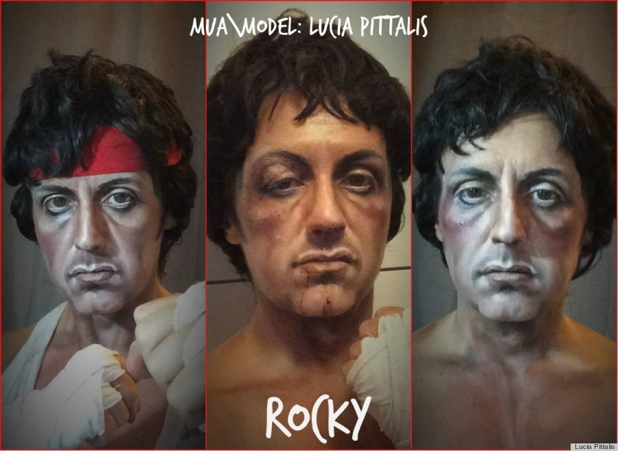 rocky movie makeup