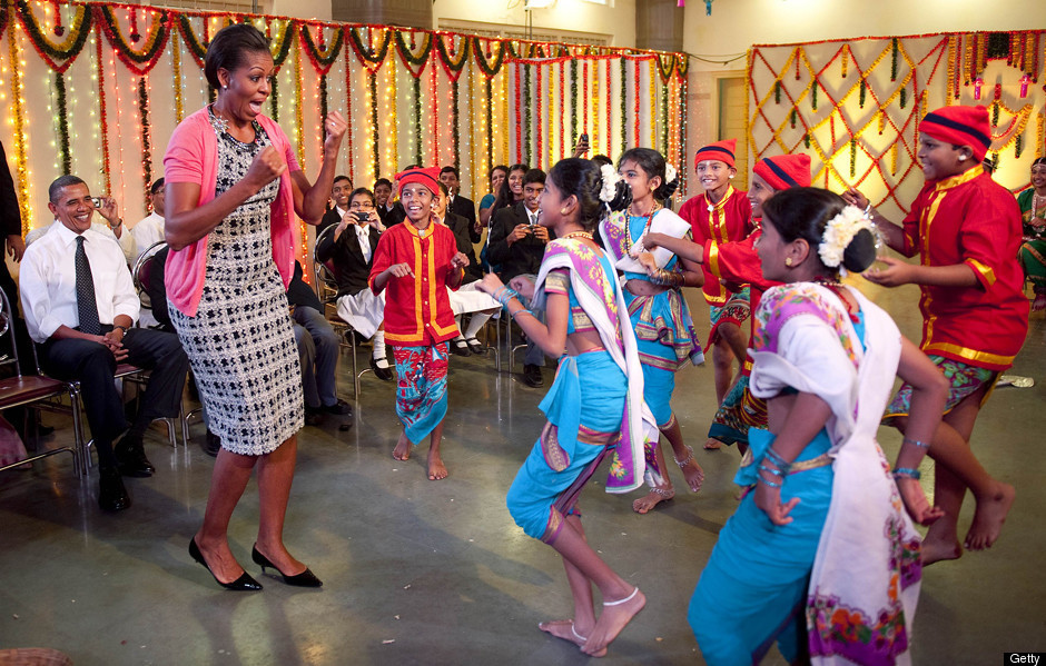 Obamas Dance In Mumbai (PHOTOS, VIDEO) HuffPost Life