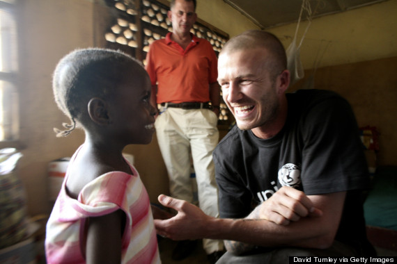 david beckham unicef