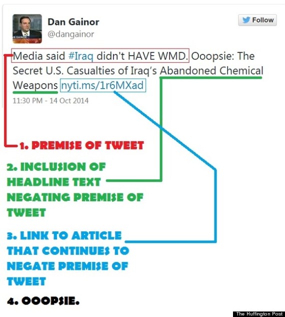 gainor tweet eat the press