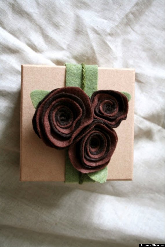 felt gift wrap