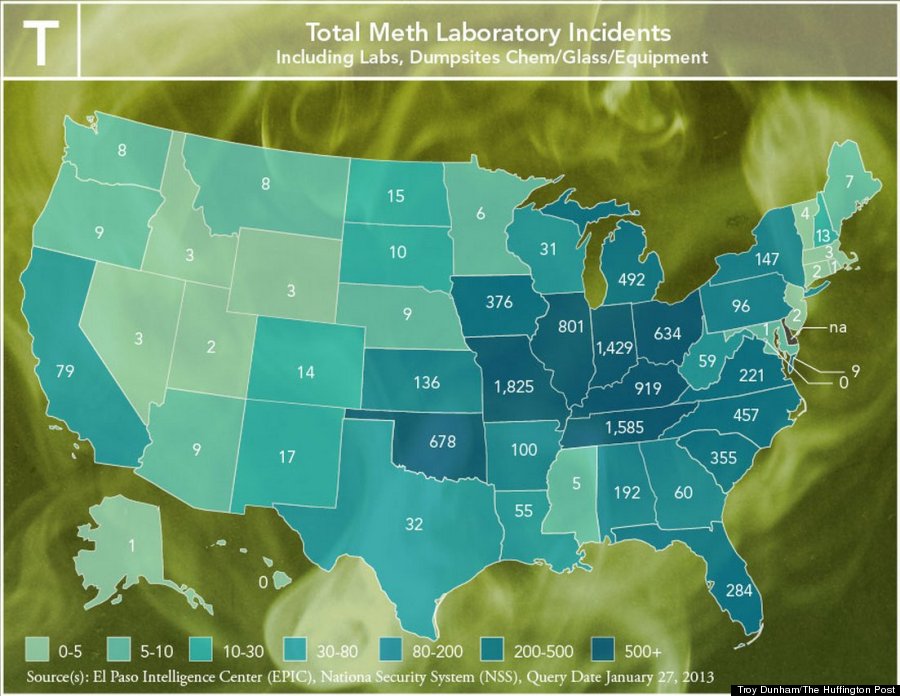 meth labs